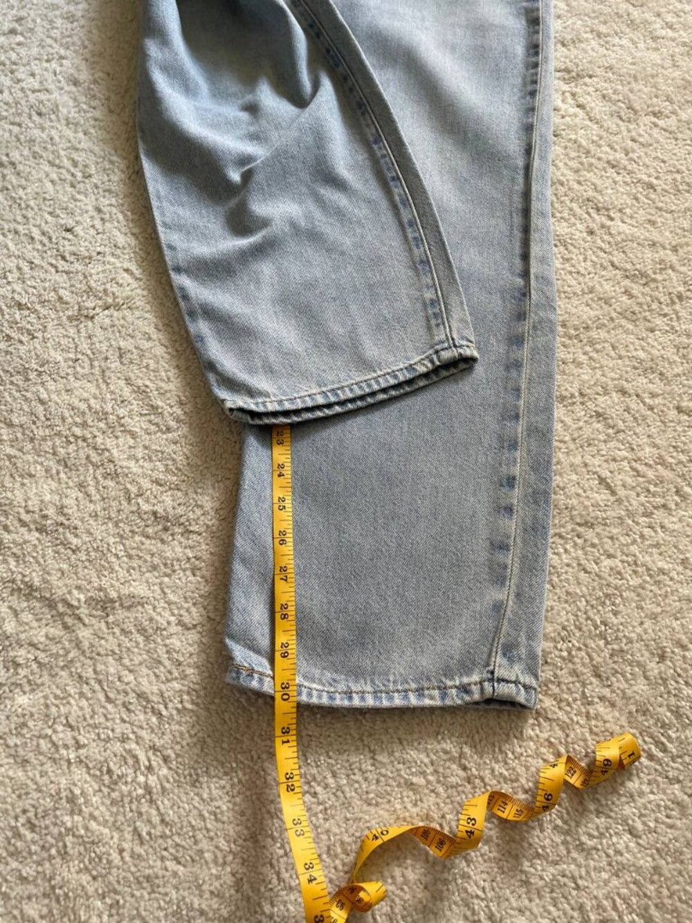 NWT Levi's Baggy Dad Mid Rise Wide Leg Women's Jeans Size 24/30 - Picture 10 of 12